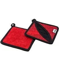 Lodge Manufacturing Company trivet/potholder, 1 Count, Red/Black