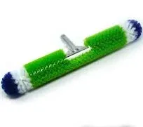 Blue Torrent 360-Deg 24In Swimming Pool Brush Fiberglass Built-in Corner Brushes