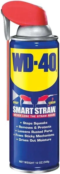 WD-40 110057 Multi-Use Product Spray with Smart Straw, 8 oz. (Pack of 2)