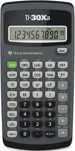 Texas Instruments TI-30Xa Scientific Calculator