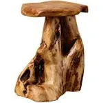 Greenage Cedar Roots Natural Flower Stand Reclaimed Woods Natural Cabin &amp; Lodge