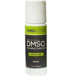 DMSO 3 oz. Roll-on Non-diluted 99.995% Low Odor Pharma Grade Liquid BPA Free Container 99.995% Non Diluted, Low Odor