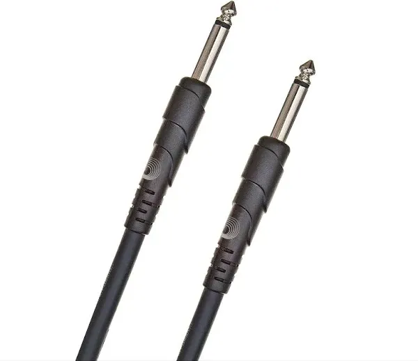 D'Addario PW-CSPK-03 Classic Series 1/4" Straight TS Speaker Cable - 3' | Reverb