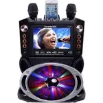 Karaoke USA GF845 Bluetooth Karaoke and DVD Player