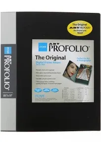 Itoya Art Profolio Original Storage/Displa<wbr/>y Book (8.5 x 11&#034;, 12 Two-Sided Pages)