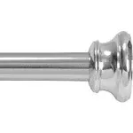 Kenney Twist & Fit No Tools Decorative Tension Shower Curtain Rod