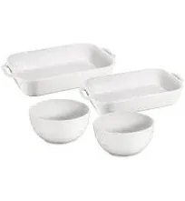 Staub Ceramic 4-pc Baking Dish Set