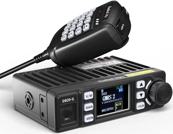 Radioddity DB20-G GMRS Mobile Radio