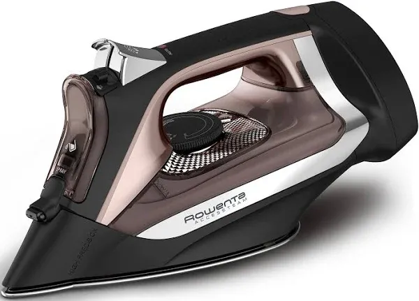 Rowenta Iron Access Stainless Steel Soleplate Steam Iron with Retractable Cord