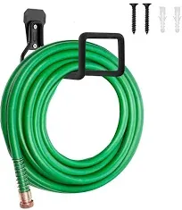 Sageme Hose Hanger Heavy Duty Metal Hose Holder Wall Mount Hook for Garden Hose/Expandable Hose/Hose Reel/Water Hose/Pocket Hose/Flexable Hose/Magic