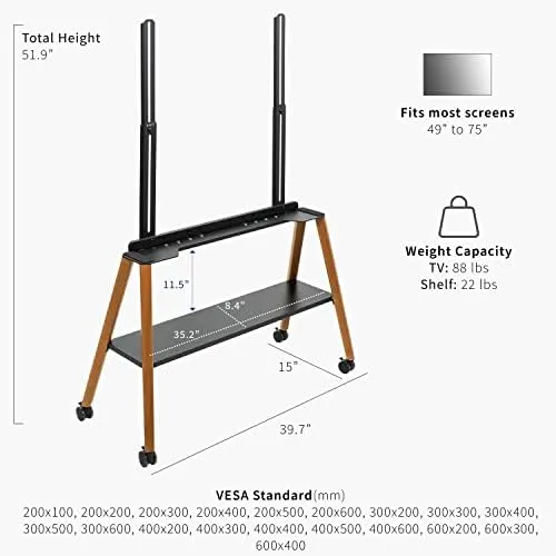 VIVO Rolling Artistic Easel