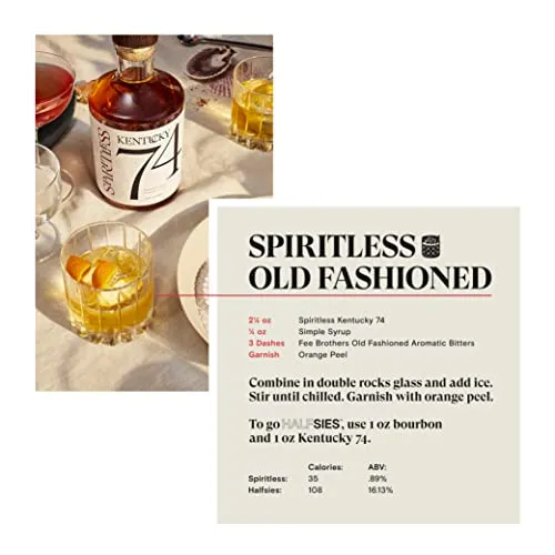 Spiritless Kentucky 74 Non Alcoholic Bourbon