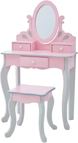 Teamson Kids Little Princess Rapunzel Play Vanity Set