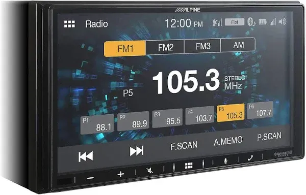 Alpine ILX-W650 7-Inch Receiver with SWI-CP2 Steering Wheel Interface