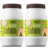 All-Natural Sesame Tahini Paste | 100% Pure Rich &amp; Creamy Ground Sesame Seed ...