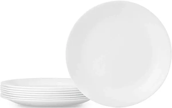 Corelle® Winter Frost White 10.25" Dinner Plate, 8-pack