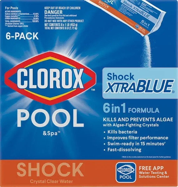 CLOROX Pool Clarify Fits Index D Filter