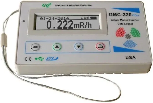 GQ GMC-320+V5 Wireless Dosimeter Radiation Detector