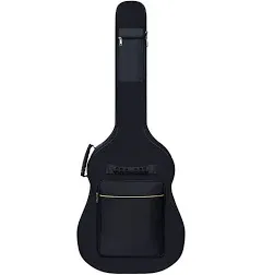 Acoustic Guitar Bag Thick Padding Waterproof Dual Adjustable Shoulder Strap Guitar Case Gig Bag Thickening Sponge Padding Fit 39-41 Inch Guitar