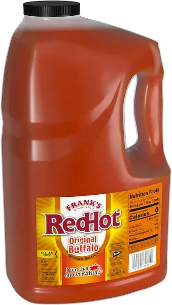 Frank&#039;s RedHot Hot Buffalo Wings Hot Sauce, 12 fl oz