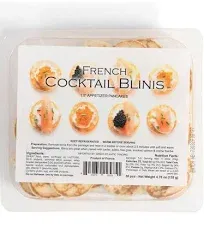 Gourmet French Cocktail Blini