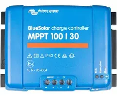 Victron Energy BlueSolar MPPT Solar Charge Controller - Charge Controllers for Solar Panels - 75V, 15 amp, 12/24-Volt