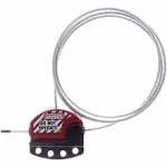 Master Lock S806CBL3 Adjustable Cable Lockout 3ft