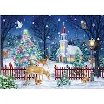 Peaceful Night Boxed Christmas Cards