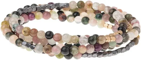 Scout Curated Wears Stone Wrap Bracelet/Necklace - Tourmaline