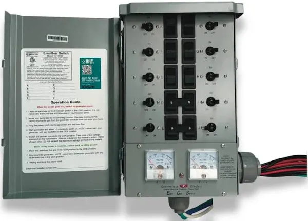 Connecticut Electric EmerGen Manual Transfer Switch