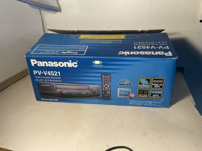 Panasonic Omnivision VHS VCR