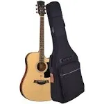 diboer Guitar Bag 39 inch Acoustic Guitar Gig Bag Soft Case 0.35 inch Thick Padding Classical Guitar Backpack Larger Pocket with Back Hanger Loop