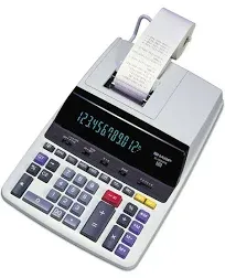 Sharp - EL2630PIII Two-color Printing Calculator,