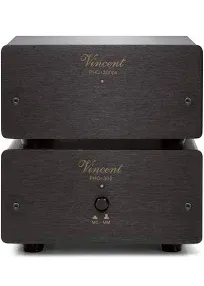 Vincent PHO 300 Phono Preamplifier MM/MC with Separate-Chassis Power Supply Black