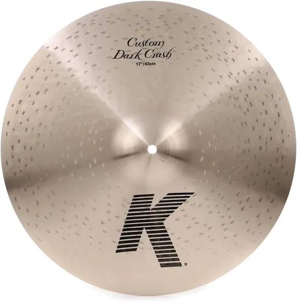 ZildJIAN K Custom Dark Crash Cymbal 17"