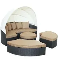 Modway Quest Canopy Outdoor Patio Daybed