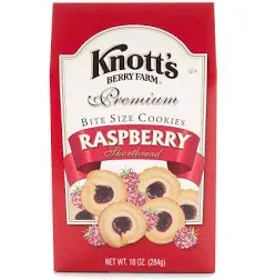 Knott's Berry Farm - Premium Raspberry Shortbread Cookies - 10oz (284g)