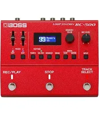 Boss RC-500 Loop Station Phrase Recorder Guitar Effects Pedal