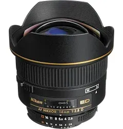 Nikon AF Nikkor 14mm f/2.8D ED Lens + +