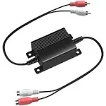 ZGUKJ RCA Ground Loop Isolator, Amplifier Noise Filter for Car Audio/Home 