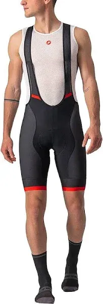 Castelli Competizione Kit Bib Shorts (Black/Silver Grey) (L)