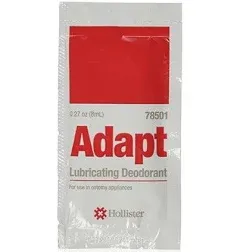 Hollister Adapt Lubricating Deodorant Packet, 50 Count