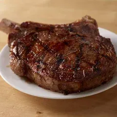 The Texas Roadhouse Butcher Shop Bone-In Ribeyes with Seasoning