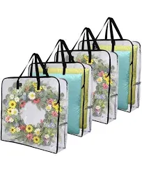  Moving Bags, Wreath Storage Bag, Garland Container, Moving and Packing 5 Pack