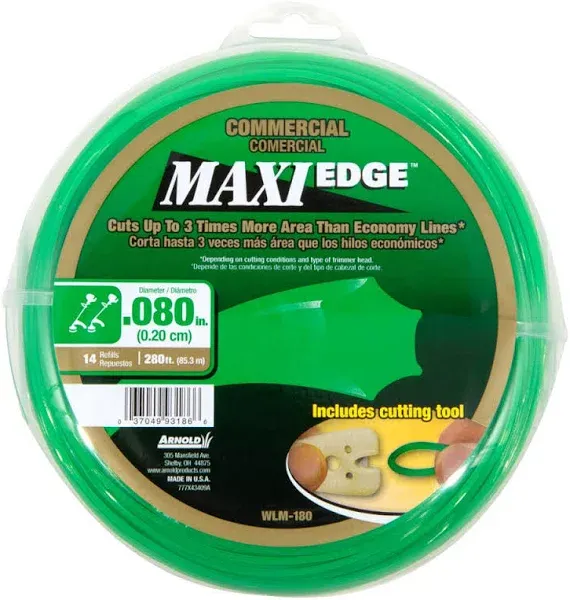 (WLM-180) Commercial String Trimmer Line.08-Inch x 280-Foot Universal Fit