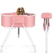 Insider Dog Bath Tub and Wash Station for Bathing Shower and Grooming, Elevat...