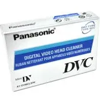 Panasonic DVC Mini DV Digital Video Head Cleaner Tape