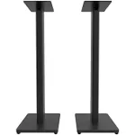 Kanto ST34 34" Universal Bookshelf Speaker Floor Stand - Black (Pair)