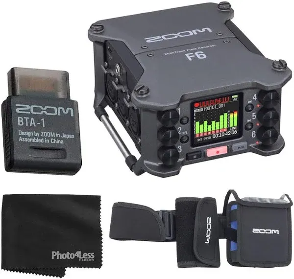 Zoom F6 6 Multi-Track Field Recorder Dedicated Protective Case PCF6 Set Japan