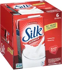 Silk Original Soymilk 32 fl oz Pack of 6